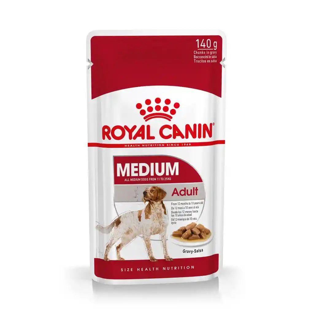 Medium Adulto pouch perros 140GR